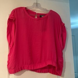 DKNY open back elastic bottom top